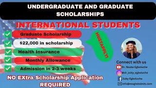 Scholarships Available in USA Universities | Admission in 2-3 weeks | Study in the USA for FREE