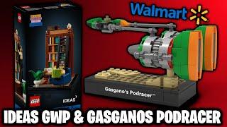 LEGO Ideas 40698 Books are my Passion GWP Leak & Exklusiver Gasganos Podracer | LEGO News