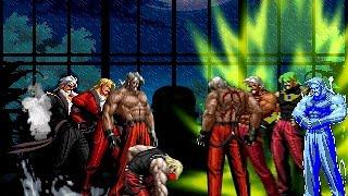 MUGEN KOF Rugal Team Vs. Rugal Clone Team