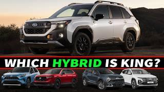 Does the new 2026 Subaru Forester HYBRID beat the RAV4, CRV, Tucson, Sportage hybrids