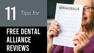 11 Tips On Free Dental Alliance For Seniors Reviews