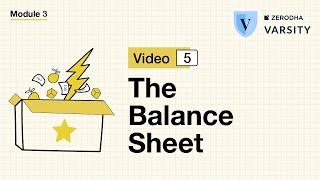 5. Understanding balance sheet