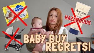 NEWBORN BABY PRODUCTS I REGRET BUYING | UK 2022 | for first time mums