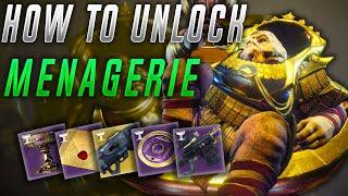 Destiny 2 How to unlock the Menagerie