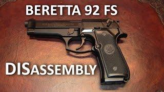 Beretta 92 FS Complete Disassembly (Detail Strip)