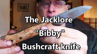 A new Bushcraft knife. The "Bibby" Bushcraft knife. Jacklore England