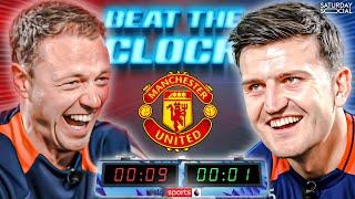 "WHAT ARE YOU DOING!?"  Jonny Evans vs Harry Maguire | Beat The Clock