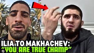 Ilia Topuria APOLOGIZE To Islam Makhachev And Calls Him True Champ (NEW INTERVIEW)