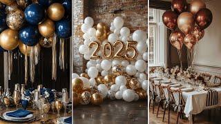 New Year’s Eve Balloon Color Inspiration - 2025   #newyeardecor