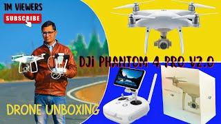 Drone Unboxing 2023 Dji Phantom (4 pro V2.0) #drone #unboxingvideo