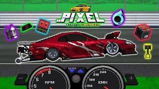 Making Wheelie Supra | Pixel Car Racer | Gameplay | MineGaming92