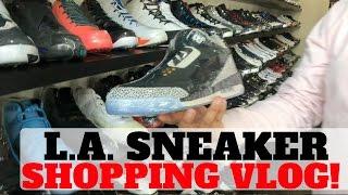 SNEAKER SHOPPING IN LA!! RIF.LA, NICE KICKS, HOLY GRAIL (VLOG PT1)