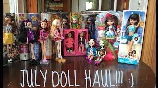 Doll Haul #2: July Doll Haul