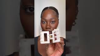 BEGINNER FRIENDLY CLAW CLIP TUTORIAL #shortswithcamilla #blackgirlhairstyles #clawcliphairstyles