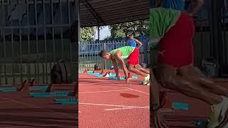 100m Block start drag Technique  #shorts #100m #blockstart #technique #trainingdiaries