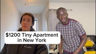 $1200 Tiniest Apartment in New York