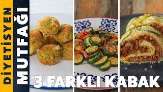 KABAK İLE YAPABİLECEĞİNİZ 3 FARKLI ENFES TARİF | Diyetisyen Mutfağı