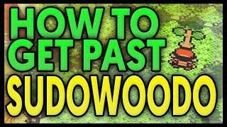 HOW TO GET PAST SUDOWOODO ON POKEMON GOLD/SILVER