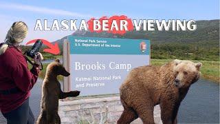 Tips for Brooks Lodge, Alaska | Brooks Camp & Cabin Tour, bear viewing in Katmai National Park