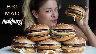 McDonald's Big Mac Challenge Mukbang!