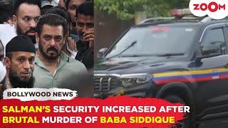 Salman Khan's SECURITY increased after Baba Siddique's TRAGIC murder; INSIDE details REVEALED!