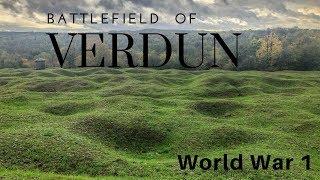 Battlefield of Verdun, France - World War 1