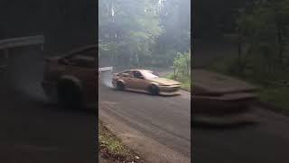 Drifting on Japan touge