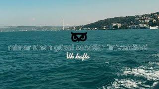 MSGSÜ’de İlk Hafta | Vlog