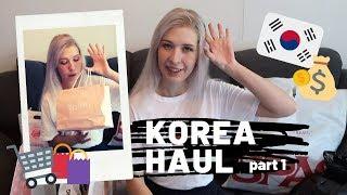 SOUTH KOREA HAUL (part 1) | Lisa Tenshi. 