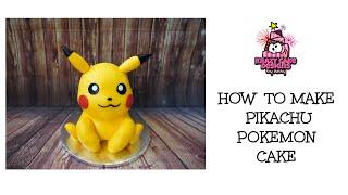 How to make Pikachu Pokemon cake/ เค้กโปเกมอน