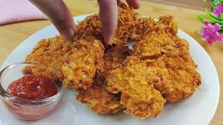 Cornflake chicken ! Fast, cheap and easy recipe