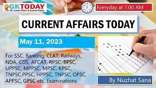 May 11,  2023 Current Affairs in English by GKToday