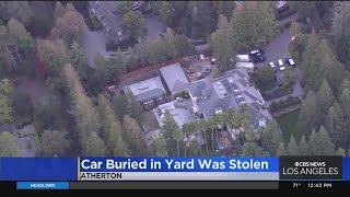 Car found buried behind $15 million Northern California home was stolen