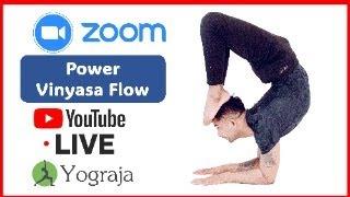 Power Vinyasa Flow | Zoom Live Online Classes By Yograja