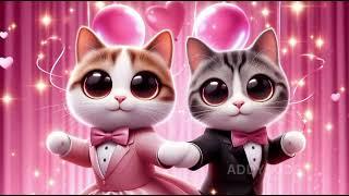 dam dam diga diga Cute cat dance