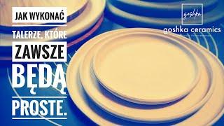 Warsztaty ceramiczne - talerze - zawsze proste :)