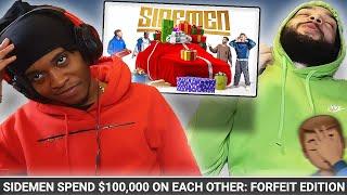 KSI IS THE WORST ‍️ | REACTING TO SIDEMEN SPEND $100,000 ON EACH OTHER: FORFEIT EDITION