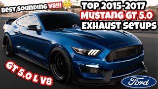 Top 2015-2017 Ford Mustang GT 5.0 Exhaust Setups