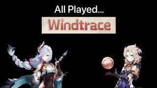 What if all the Genshin Impact characters played Windtrace