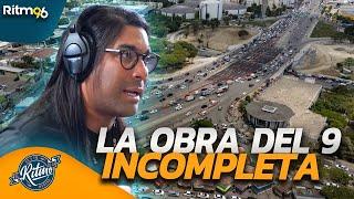 14 Carriles y sigue el mismo tapón.. Asi es que se queda mal