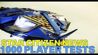 Star Citizen Tested 1000 Players with Server Meshing...