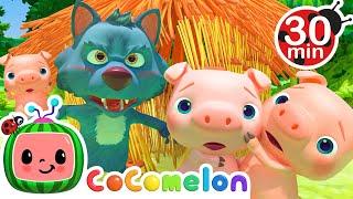 Three Little Pigs | CoComelon Nursery Rhymes & Kids Songs