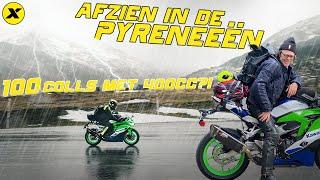 100 bergpassen op een Kawasaki ZX-4RR? Afzien in de Pyreneeën!