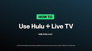 How to use Hulu + Live TV — Hulu Support