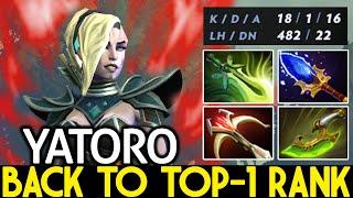 YATORO [Drow Ranger] Back to Top 1 Rank Enter Rampage Mode Dota 2