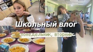 ШКОЛЬНЫЙ ВЛОГ // учеба, работа