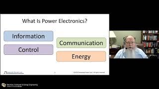 MS-EE Professional Conversations: Robert V. White