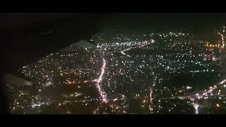 Perfect Landing at Rajabhoj Bhopal Airport # Nightview