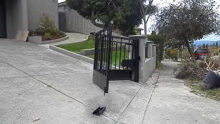 Gate Solution for Steep Incline - by The Motorised Gate Company