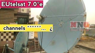 eutelsat 7 east new channels list 4 fit dish antenna par | eutelsat 7b | 7e dish setting